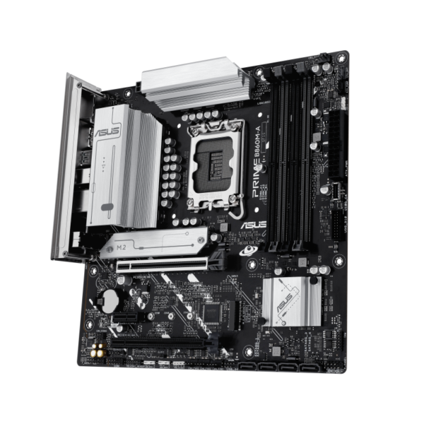 ⁦לוח אם ASUS Prime B860M-A CSM Intel LGA1851 DDR5 – אחריות ע”י היבואן הרשמי⁩ – תמונה ⁦5⁩