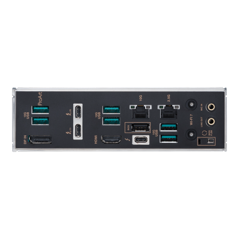 לוח אם ASUS ProArt Z890-Creator WIFI Intel LGA1851 DDR5 - אחריות היבואן הרשמי – תמונה 6