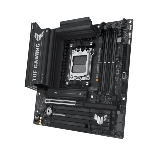 ⁦לוח אם ASUS TUF Gaming B850M-PLUS AMD AM5 DDR5 – אחריות היבואן הרשמי⁩ – תמונה ⁦4⁩