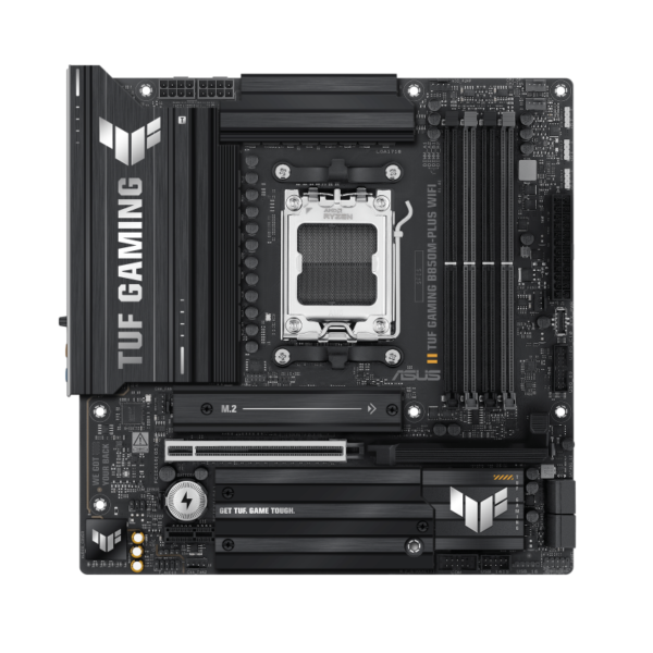 ⁦לוח אם ASUS TUF Gaming B850M-PLUS WIFI AMD AM5 DDR5 – אחריות היבואן הרשמי⁩ – תמונה ⁦2⁩