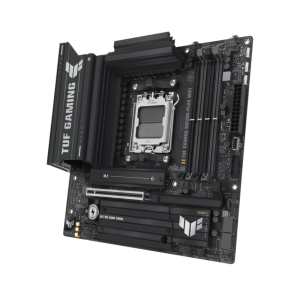 ⁦לוח אם ASUS TUF Gaming B850M-PLUS WIFI AMD AM5 DDR5 – אחריות היבואן הרשמי⁩ – תמונה ⁦4⁩