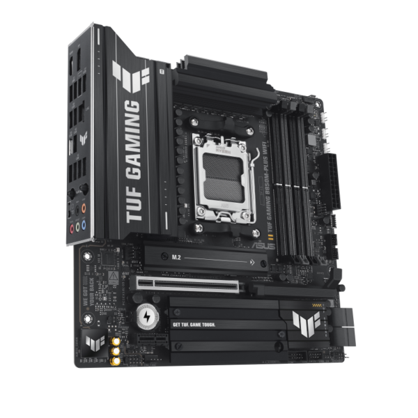 ⁦לוח אם ASUS TUF Gaming B850M-PLUS WIFI AMD AM5 DDR5 – אחריות היבואן הרשמי⁩ – תמונה ⁦5⁩